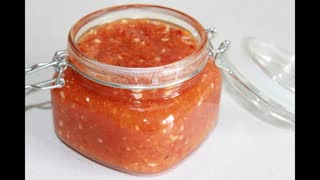 Аджика из кабачков. Кабачковая аджика .