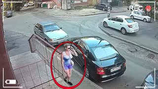 Удивительные кадры, сделанные камерами на дорогах